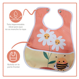 Baberos Impermeables Abejita