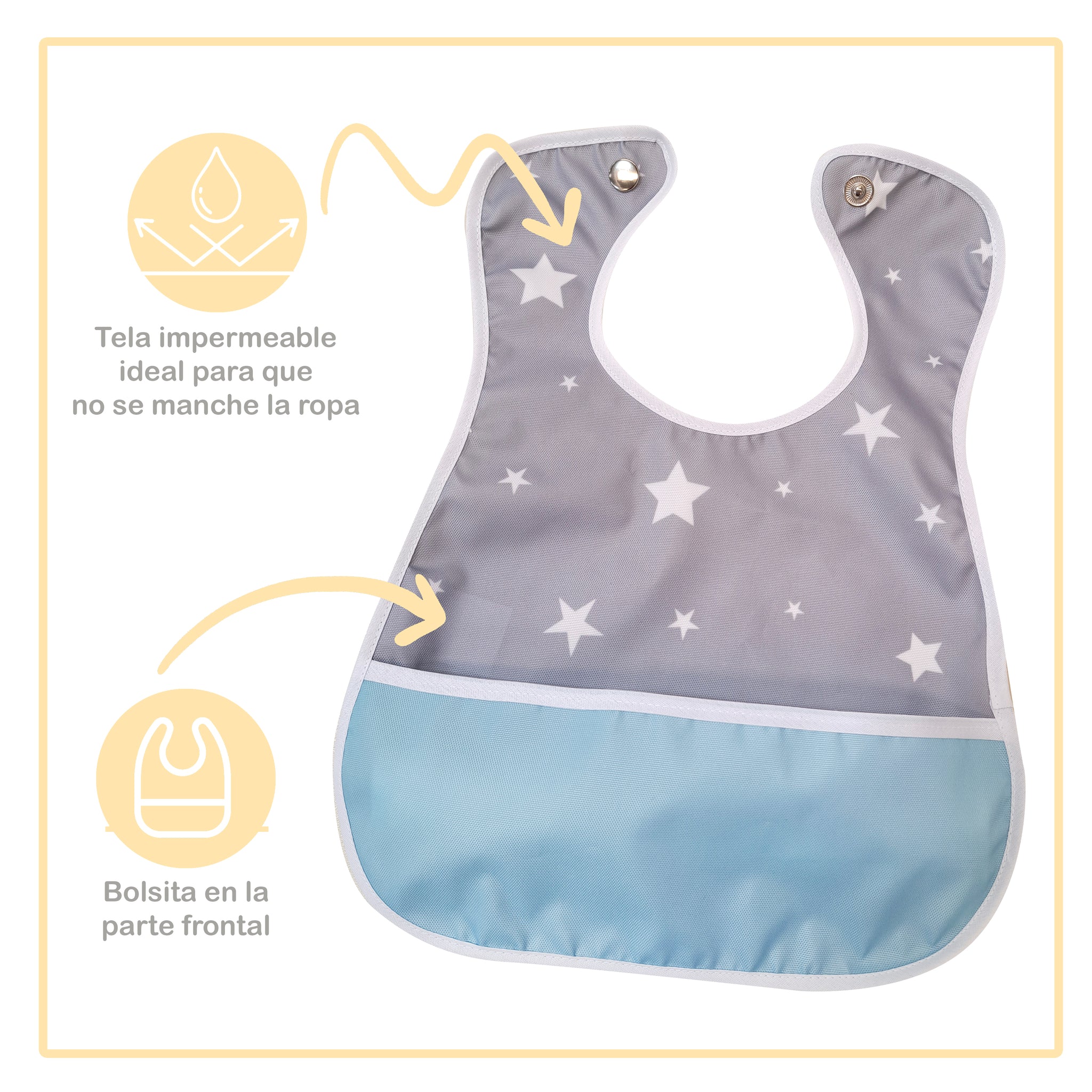Babero impermeable boystar