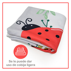 Frazada de conteo mensual LadyBug