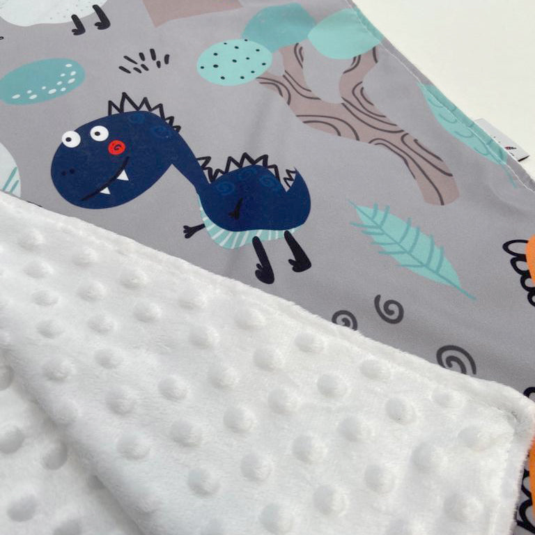 Cubre Portabebé Dinoblue