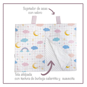 Cubre Portabebé Nubes