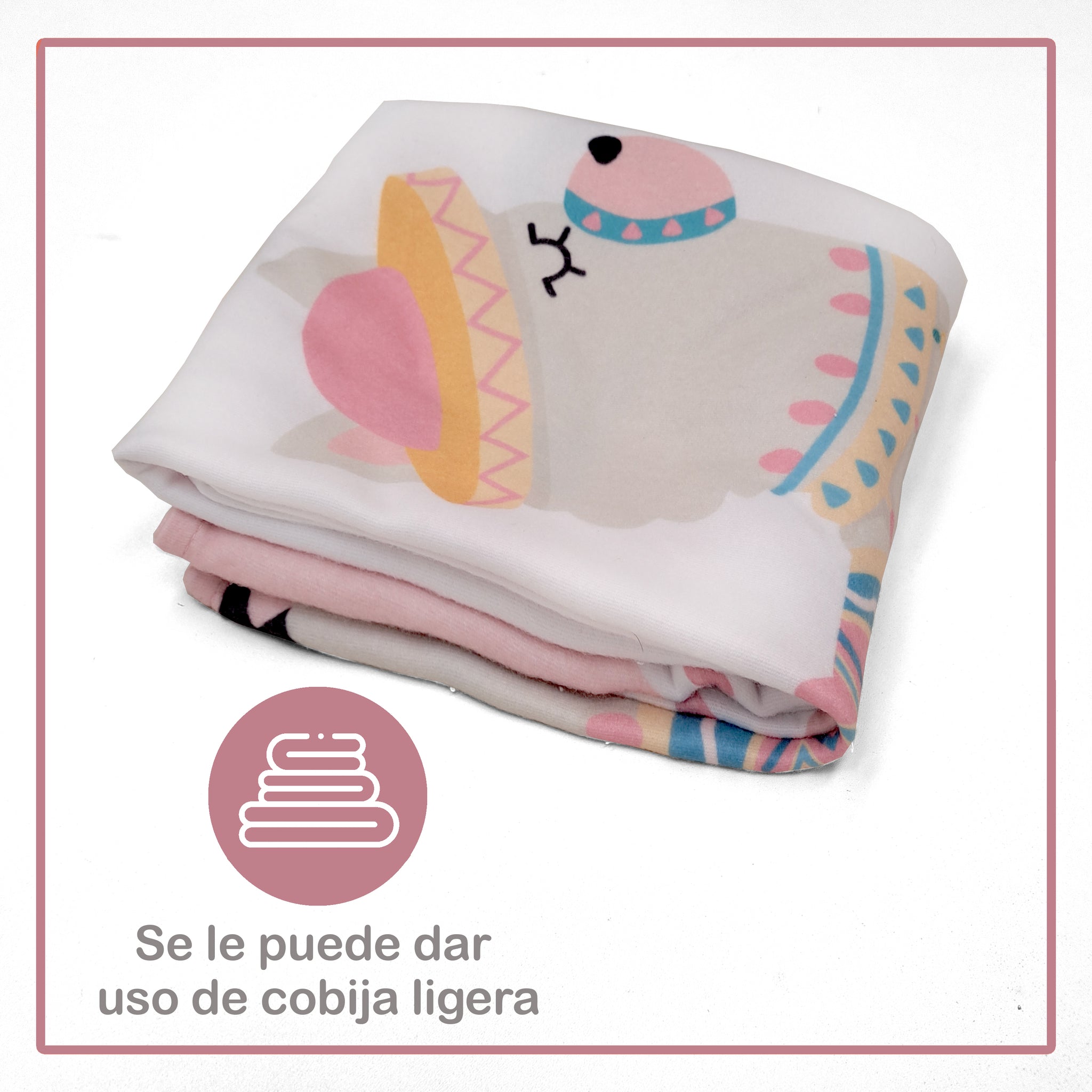 Frazada de conteo mensual llama llama