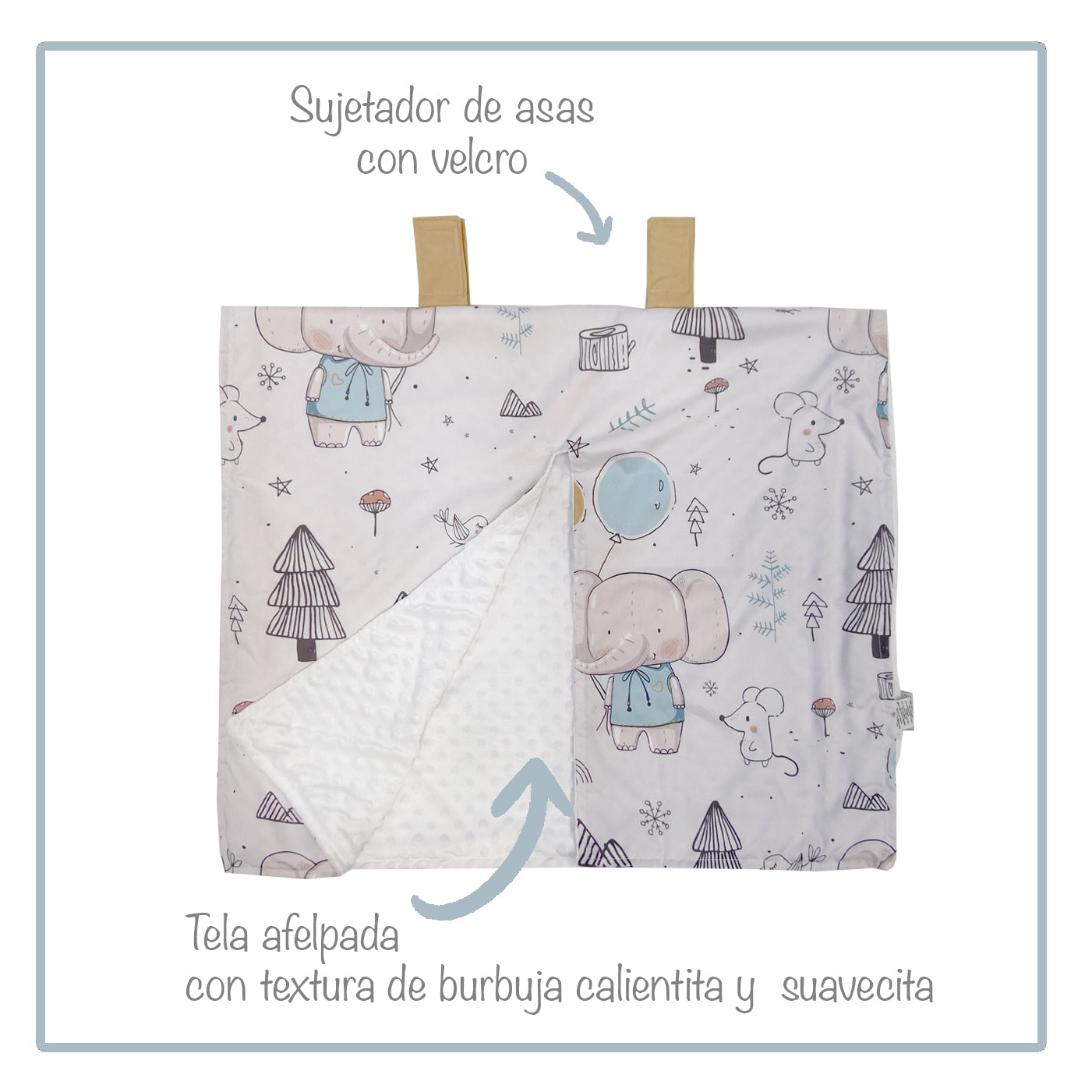 Cubre Portabebé Baby Animals