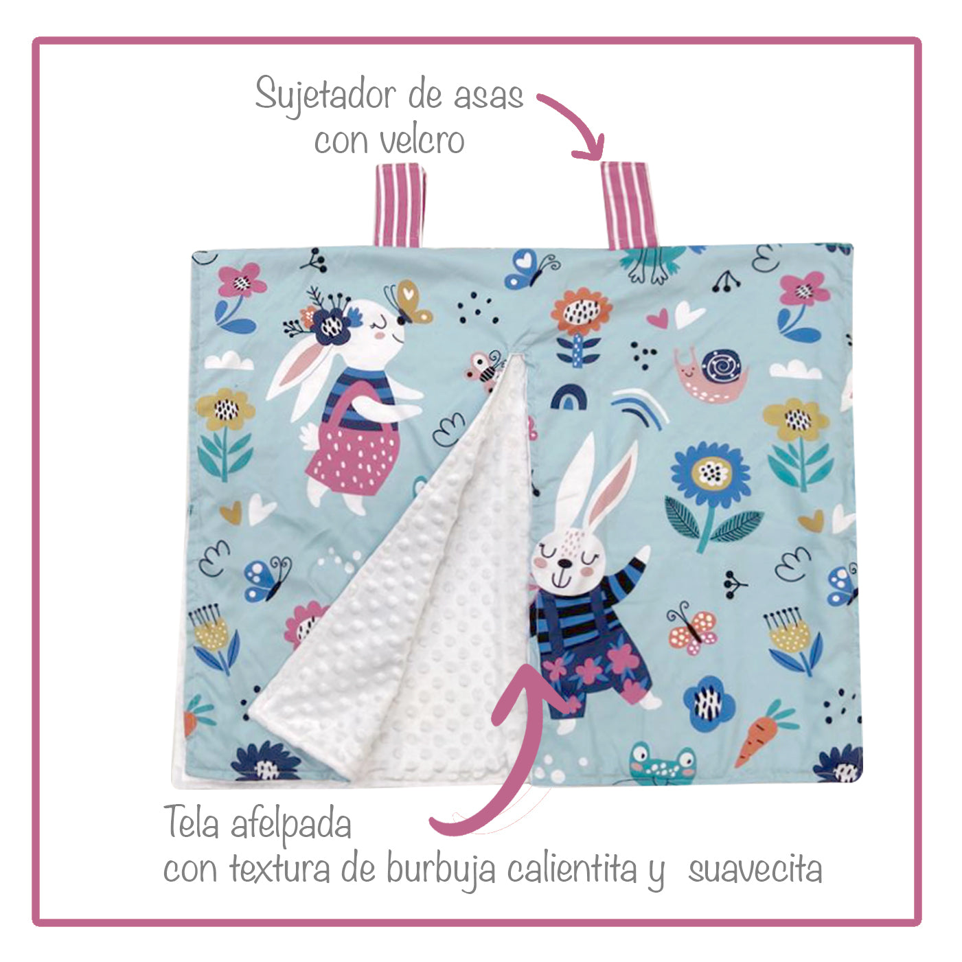 Cubre Portabebé Rabbit