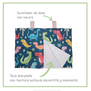 Cubre Portabebé Dino