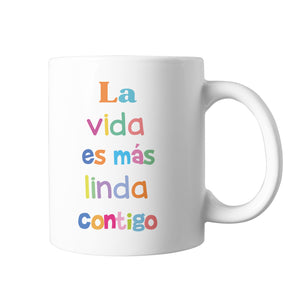 Taza De Cerámica Vida